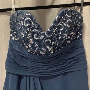 Navy formal dress